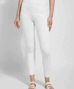 Lyssé White Denim Legging