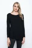 Picadilly Asymmetrical Hem Top Tops