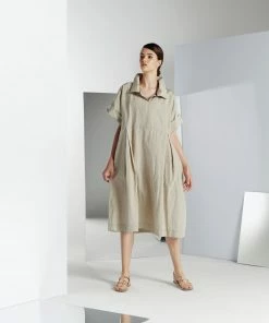 IGOR Tan Nellie Dress