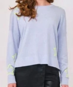 Brodie Cashmere Star Victory Crew