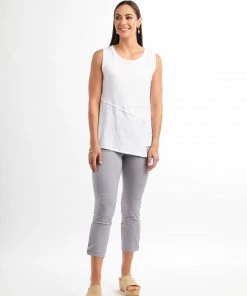 Foil Sleeveless Tank