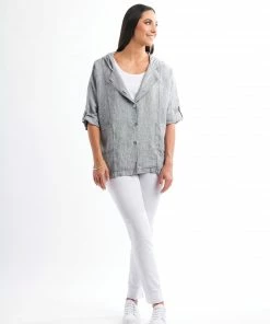 Foil Mini Stripe Hoody