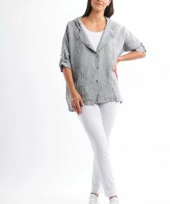 Foil Mini Stripe Hoody