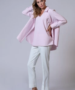 ESTELLE AND FINN Pleat Back Shirt