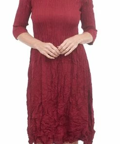 Alquema 3/4 Sleeve Smash Pocket Dress Dresses 30 Alquema 3/4 Sleeve Smash Pocket Dress Dresses