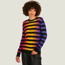 AUTUMN CASHMERE Ombre Stripe Cashmere Sweaters