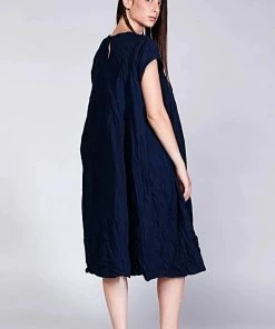 Baci Honey Crinkle Baby Doll Dress