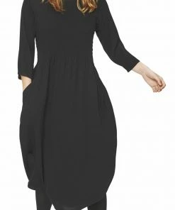 BITTE KAI RAND Black Dress With Smocking