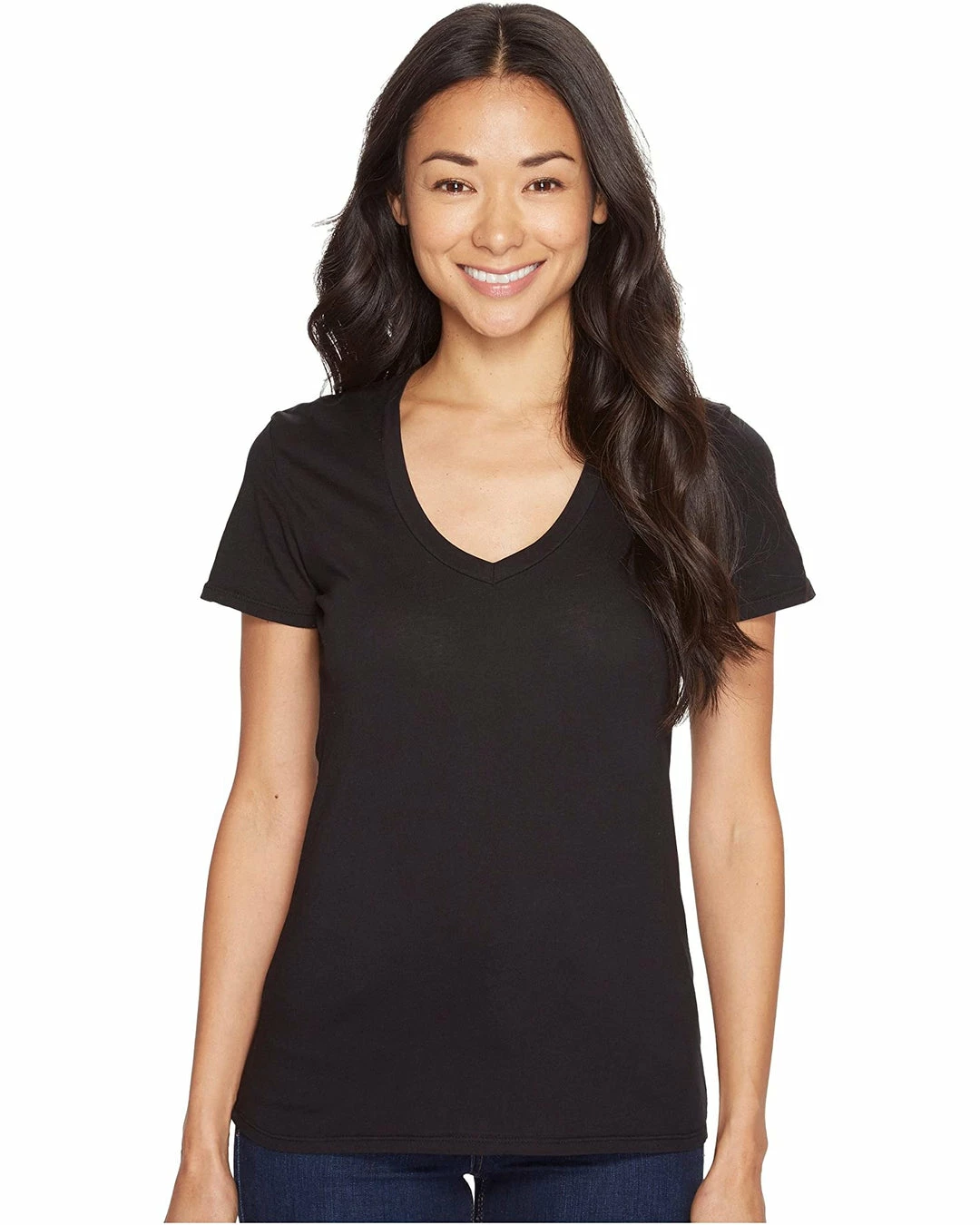 Mododoc Los Angeles Tops Fitted V Tee 5 Mododoc Los Angeles Tops Fitted V Tee