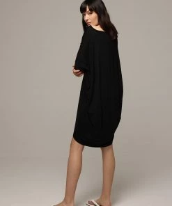 Ozai N Ku Black Dress