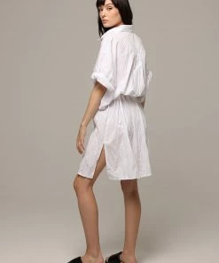 Ozai N Ku Ozai N Ku White Shirt Dress