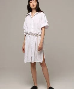 Ozai N Ku Ozai N Ku White Shirt Dress