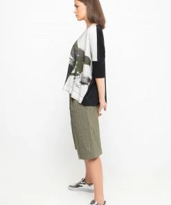 Ozai N Ku Blue Paint Tee