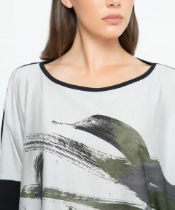 Ozai N Ku Blue Paint Tee