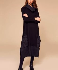 Naya Dresses Taffeta Pocket Dress