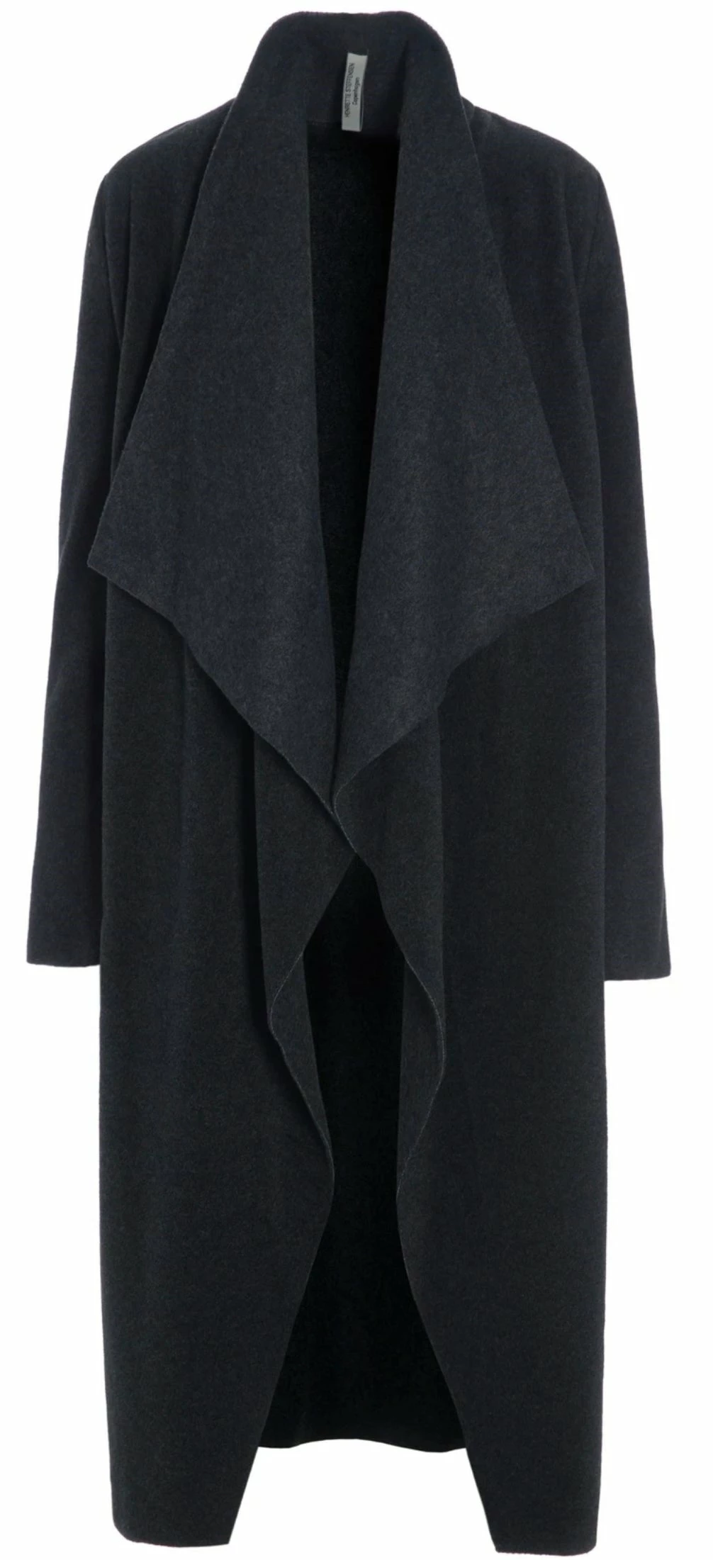 Henriette Steffensen Long Cardigan High Neck 1 Henriette Steffensen Long Cardigan High Neck