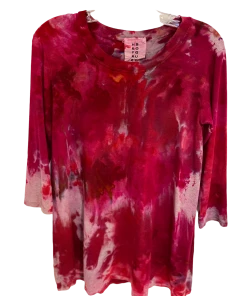 HEYNE BOGUT 1/2 Sleeve Swing Crew Neck Tops