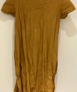 Baci Honey Crinkle Baby Doll Dress