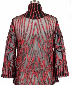 DAMEE Plaid Soutache Jacket