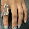 Karine Sultan Silver Statement Ring Accessories