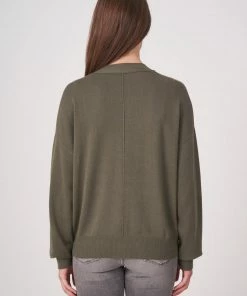REPEAT CASHMERE Cardigan With Pockets