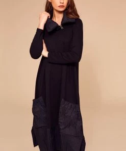 Naya Dresses Taffeta Pocket Dress