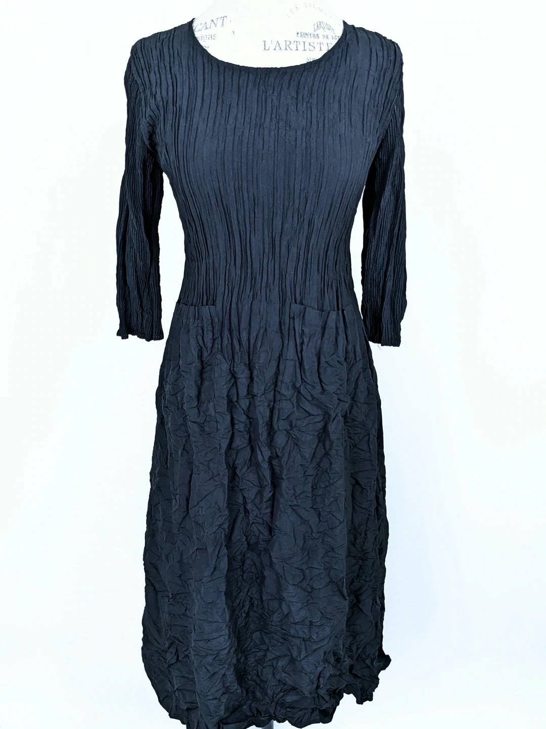 Alquema 3/4 Sleeve Smash Pocket Dress Dresses 11 Alquema 3/4 Sleeve Smash Pocket Dress Dresses