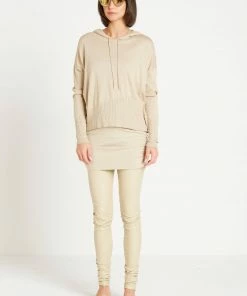 Planet Sweaters White Pima Cotton Hoody