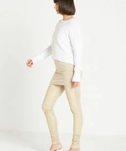 Planet Sweaters Slash Back Sweater Pima Cotton