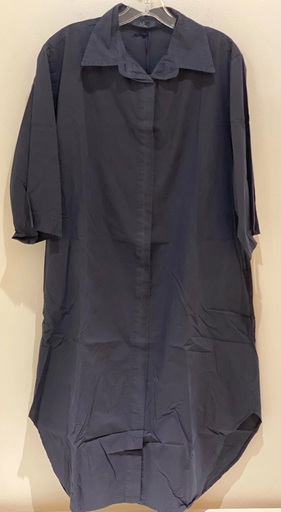 Baci Dresses 3/4 Sleeve Shirt Dress 3 Baci Dresses 3/4 Sleeve Shirt Dress