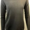Elliot Lauren Black Cashmere Boatneck Sweater