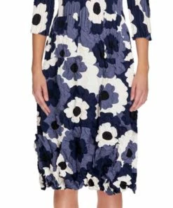 Alquema 3/4 Sleeve Smash Pocket Dress Dresses 27 Alquema 3/4 Sleeve Smash Pocket Dress Dresses