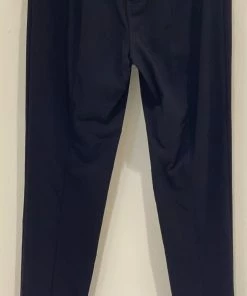Elliot Lauren Navy Straight Pant With Back Seams Pants