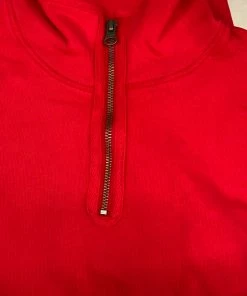 Mododoc Los Angeles 1/2 Zip Funnel Neck Sweatshirt