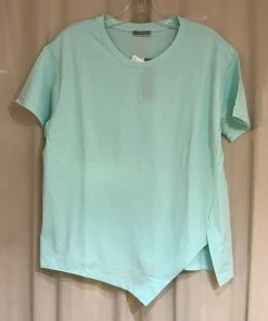 Naya Asymetrical Hem Tee Tops