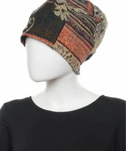 Mieko Mintz Mieko Mintz Dot & Paisley Kantha Patchwork Hat