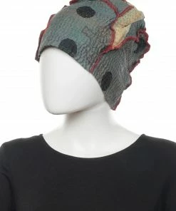 Mieko Mintz Mieko Mintz Dot & Paisley Kantha Patchwork Hat