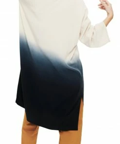 BITTE KAI RAND Sky Blue Dip Dye Tunic Dress