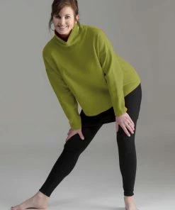 Fat Hat Boxy Crop Turtleneck Sweaters