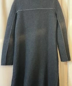 Baci Coats Solid Black Coat