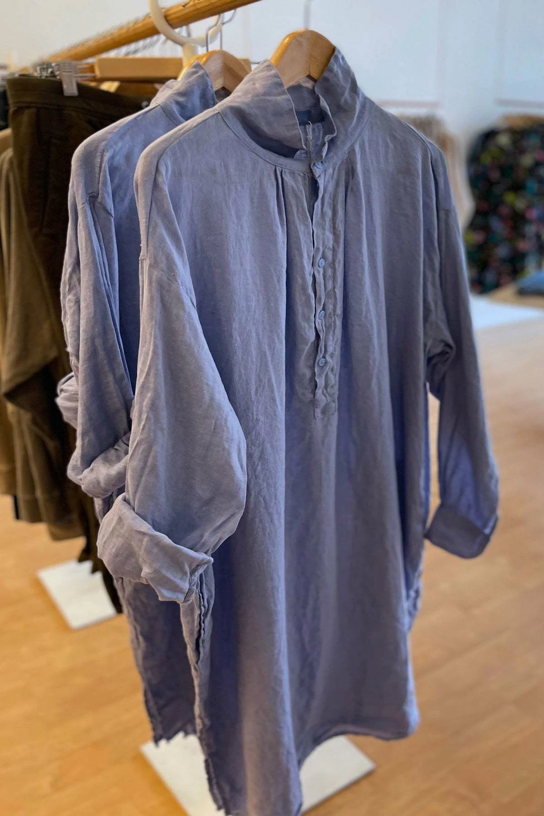 CP SHADES Blue Chambray Giselle Dress Dresses 1 CP SHADES Blue Chambray Giselle Dress Dresses