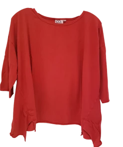 MSQUARE Side Slit T Shirt Tops