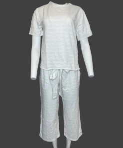 Mododoc Los Angeles Cropped Cotton Pants