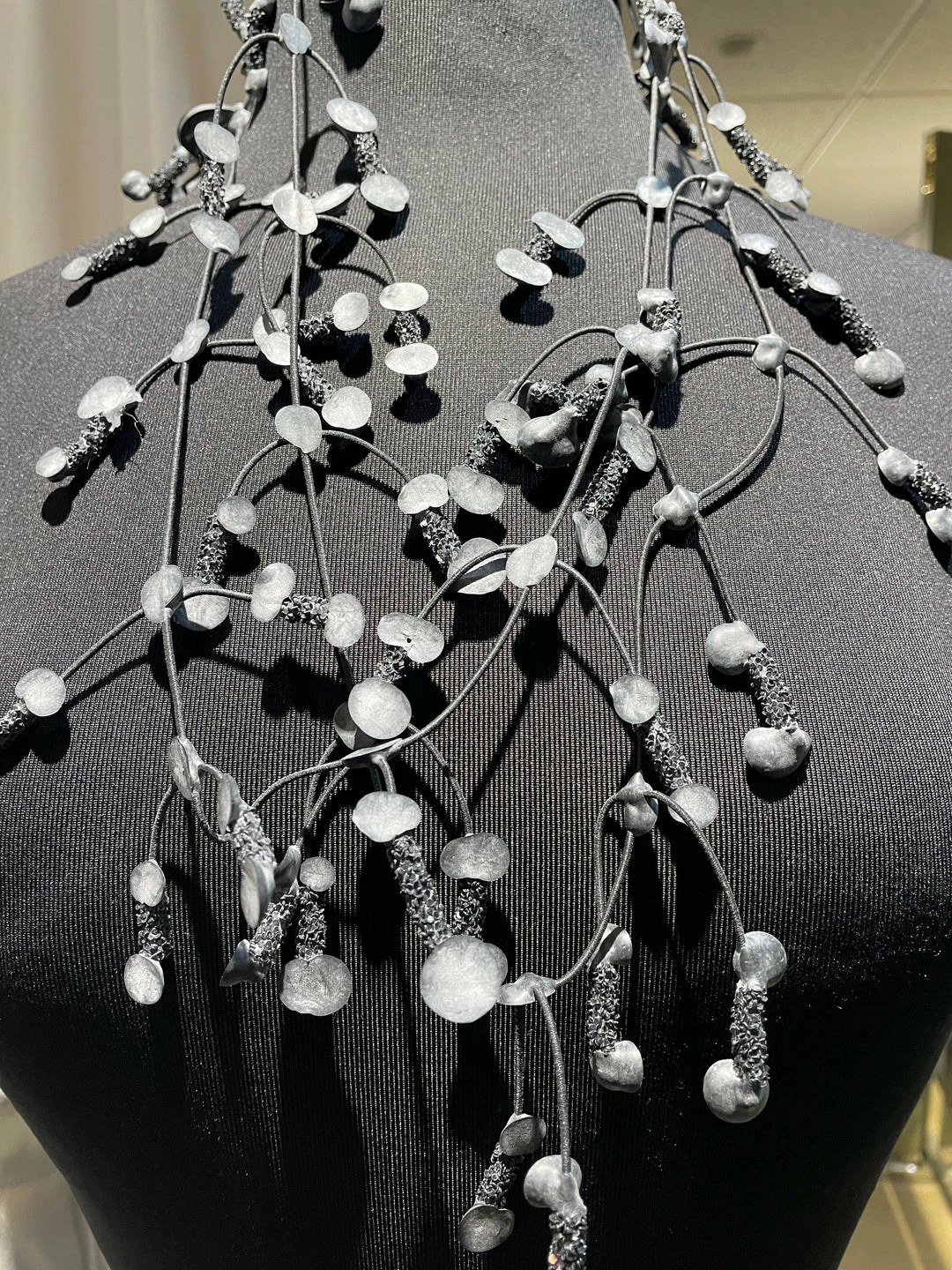 Annemieke Broenink Annemieke Broenink Black Sparkle Necklace 1 Annemieke Broenink Annemieke Broenink Black Sparkle Necklace