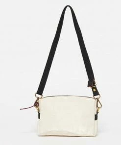 Jack Gomme Jack Gommes Mini Coated Linen Shoulder Bag