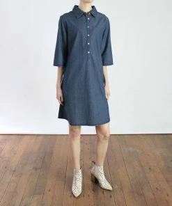 BEYOND THREADS Denim Odette Dress
