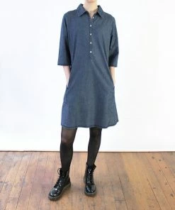 BEYOND THREADS Denim Odette Dress