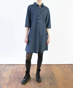 BEYOND THREADS Denim Odette Dress