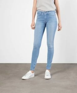 Mac Jeans Dream Skinny In Bleached Blue Mac Jeans