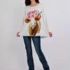 PAPER LACE White Moo Tee Shirt